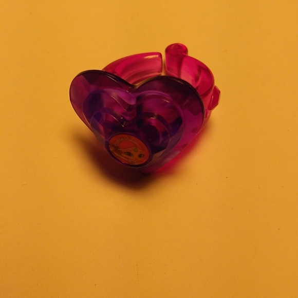 Children's Pink & Purple Heart Ring - Picture 3 of 7